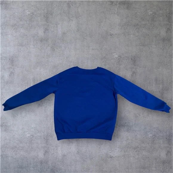 Men’s Blue Brooklyn New York Crew Neck Sweater - Picture 5 of 5